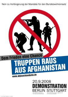 Afghanistandemo 20.10.200� Stuttgart