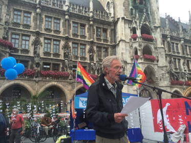 Foto: F. Haslbeck Marienplatz Hiroshimatag