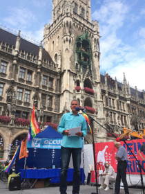 Foto: F. Haslbeck Marienplatz Hiroshimatag