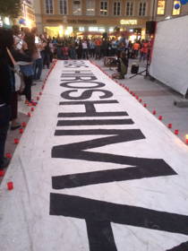 Foto: F. Haslbeck Marienplatz Hiroshimatag