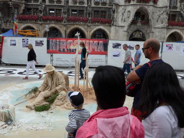 Foto: K. Mähler Marienplatz Hiroshimatag