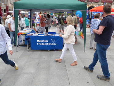 Foto: K. Mähler Marienplatz Hiroshimatag