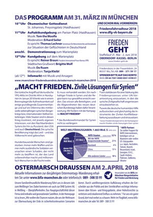 Ostermarsch München 2018