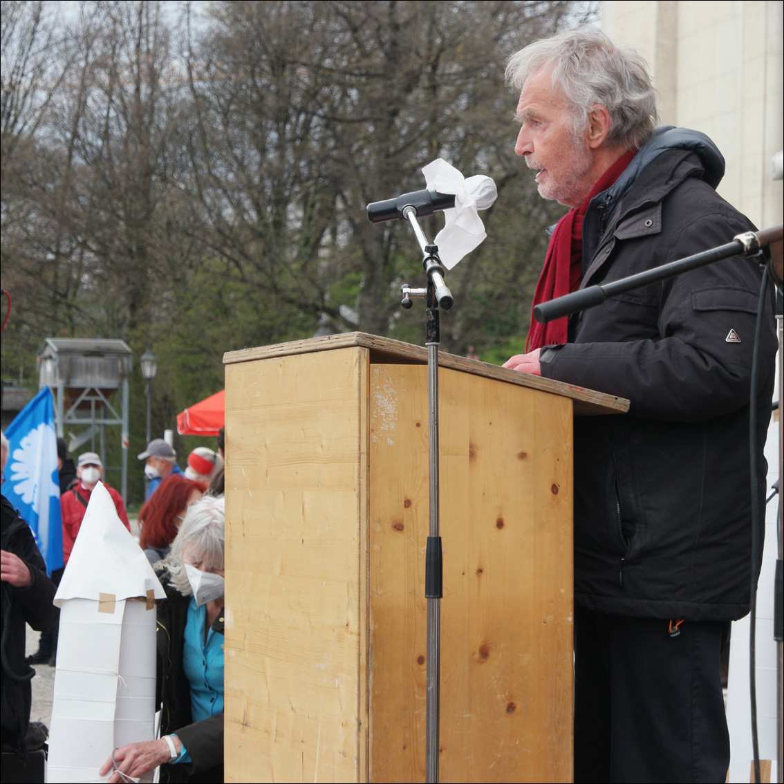 Ostermarsch München - Claus Schreer Claus Schreer zu 60 Jahren Ostermarsch München