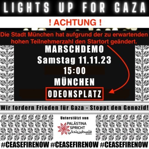 Für einen sofortigen Waffenstillstand