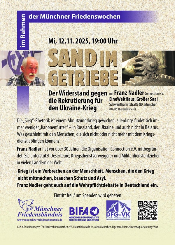 Flyer mit Foto, wie Text