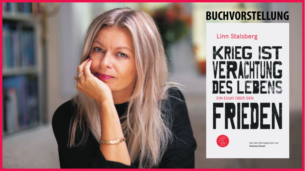 Linn Stalsberg mit Buchtitel