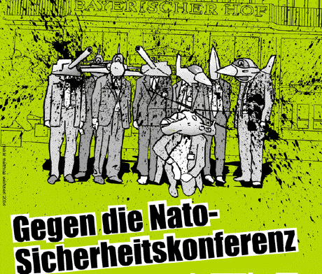 Gegen die NATO-Sicherheitskonferenz